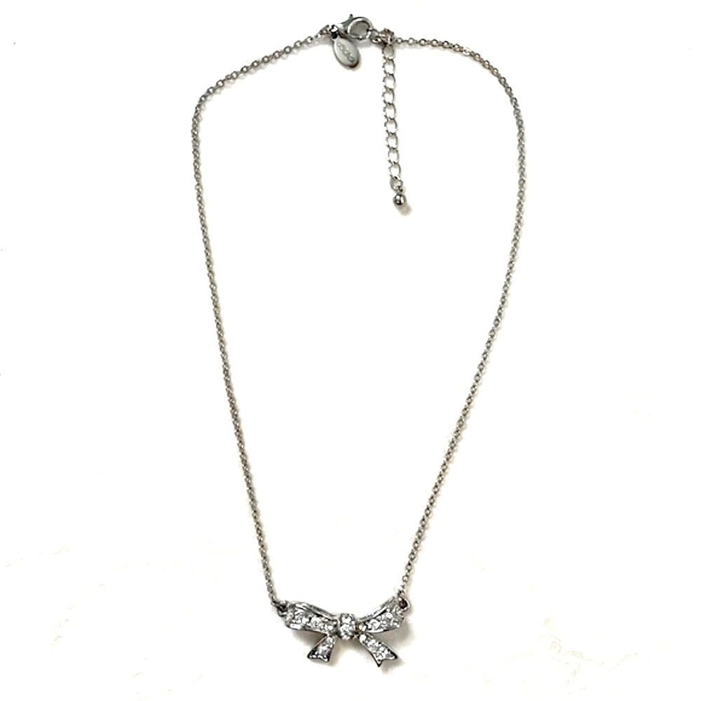 🌟HP🌟American Eagle Rhinestone Bow Necklace